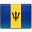 Barbados Island flag