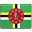 Dominica Island flag